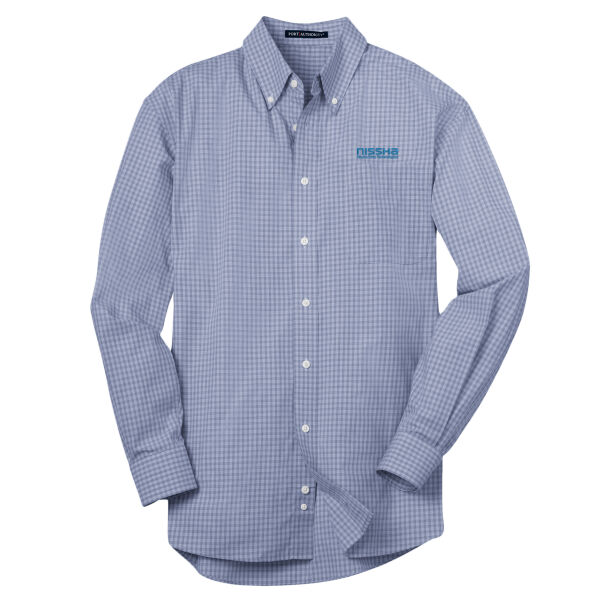 Port Authority Plaid Pattern Easy Care Shirt Thumbnail